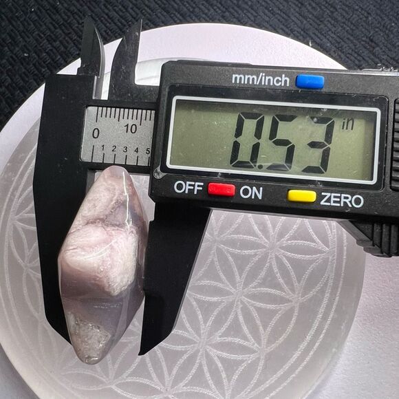 Flower Agate Star Carving (16) - Picture 6 of 8